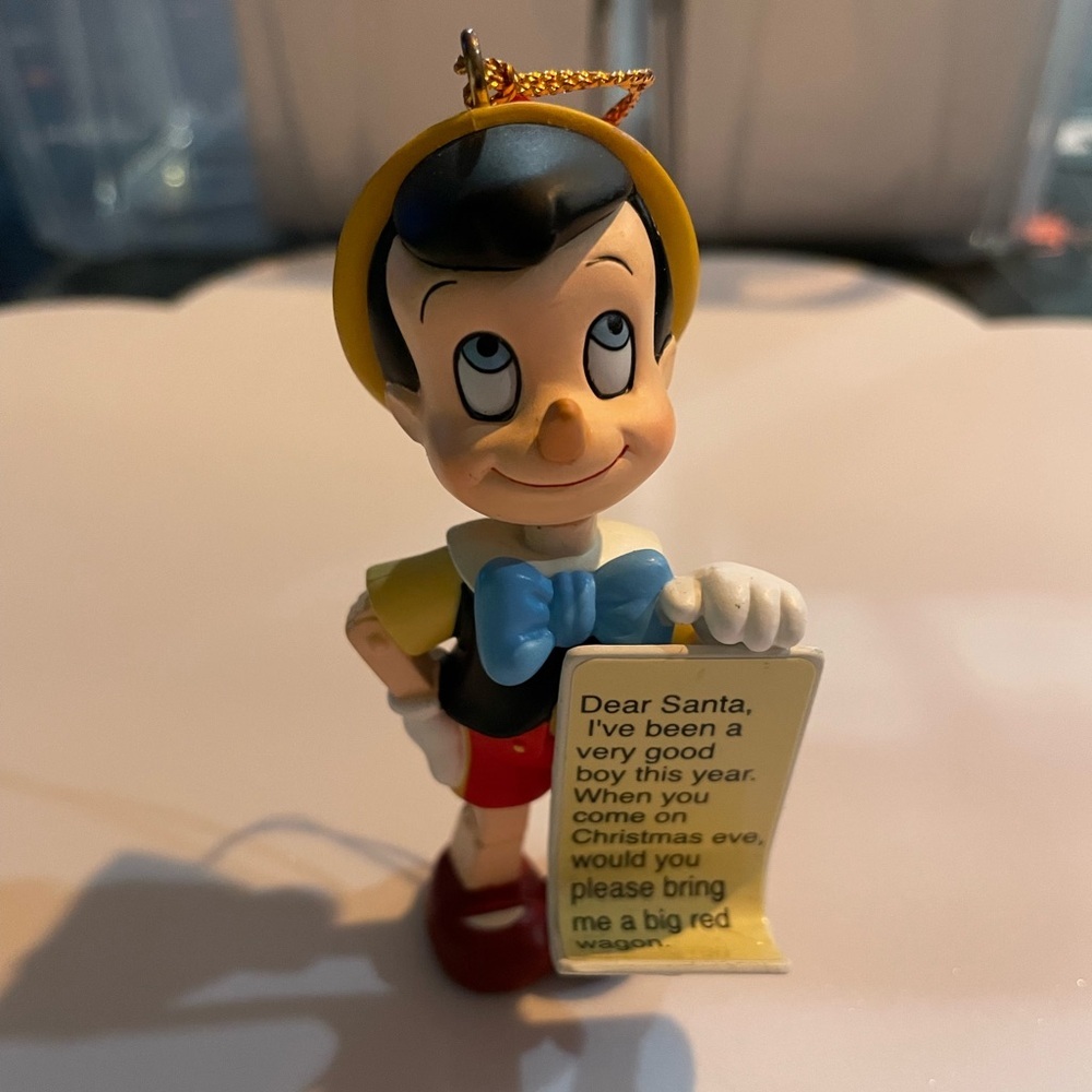 Disney Pinocchio Holiday Ornament from Grolier Collectibles